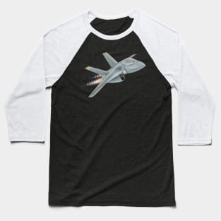 Military Jet Baseball T-Shirt